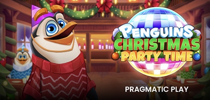 Penguins Christmas Party Time