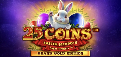 25 Coins Grand Gold Edition Easter Jackpots 94