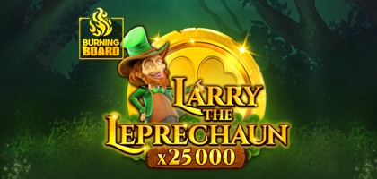 Larry the Leprechaun Burning Board 94