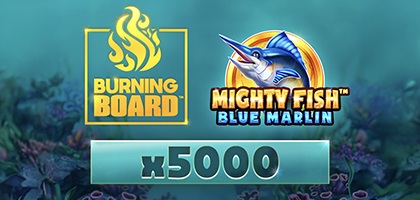 Mighty Fish: Blue Marlin Burning Board 94