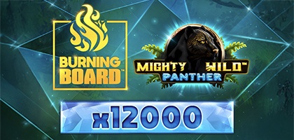 Mighty Wild: Panther Diamond Burning Board 94